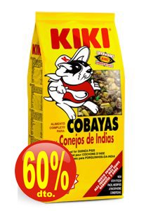 KIKI COBAYAS-CONEJOS INDIA 800 gr.